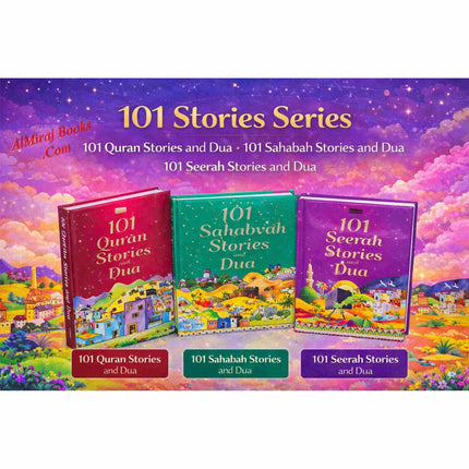 101 Quran Seerah &amp; Sahabiyat Stories Set of 3 Books
