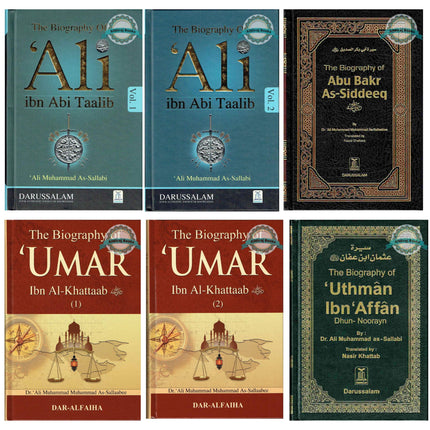 Biography Of Four Caliph Of Islam (Complete Set) By Dr. Ali Muhammad  Muhammad As-Sallaabee