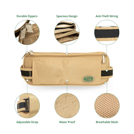 Hajj & Umrah - Anti-Theft Waist Bag And Ihram Belt
