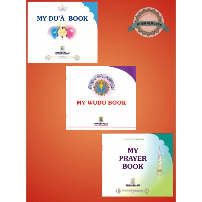 My Dua book,My Prayer Book, My Wudu Book By Darussalam Research Division