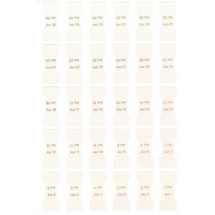 Al Bayan Quran Tabs (Pastels)