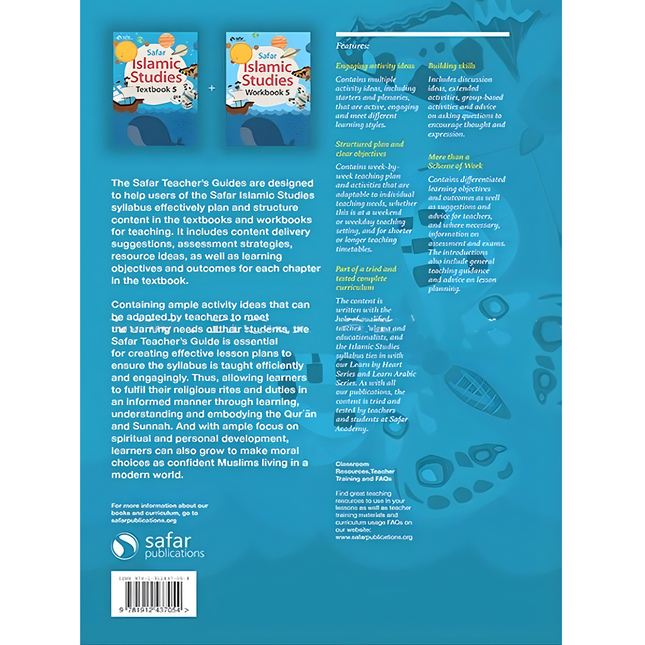 Safar Teacher's Guide for Islamic Studies: Level 5