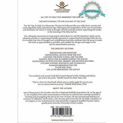 365 Tips To Help You Memorise The Quran By Ishaaq Jasat
