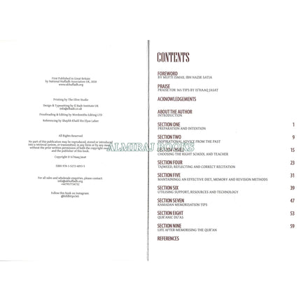 365 Tips To Help You Memorise The Quran By Ishaaq Jasat