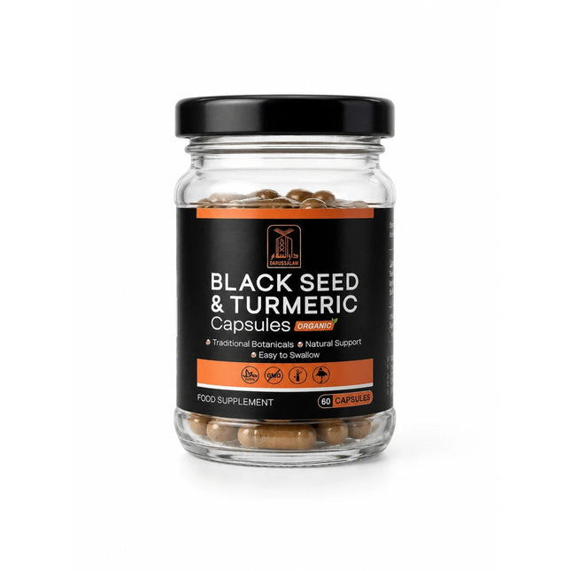 Black Seed And Turmeric Capsules