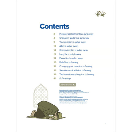 A Dua Away: A Companion Journal by Omar Suleiman