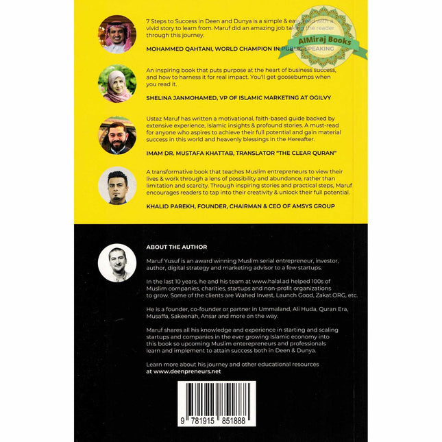 7 Steps to Success in Deen & Dunya by Deen Preneurs