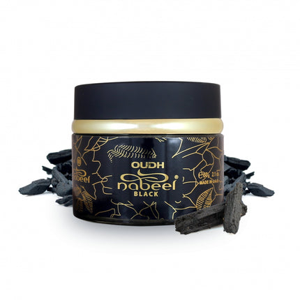 Oudh Nabeel Black 60gms. Incense