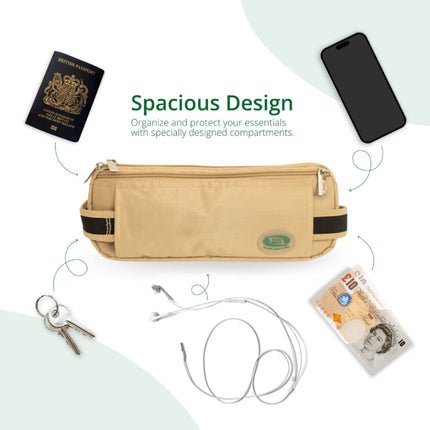 Hajj & Umrah - Anti-Theft Waist Bag And Ihram Belt