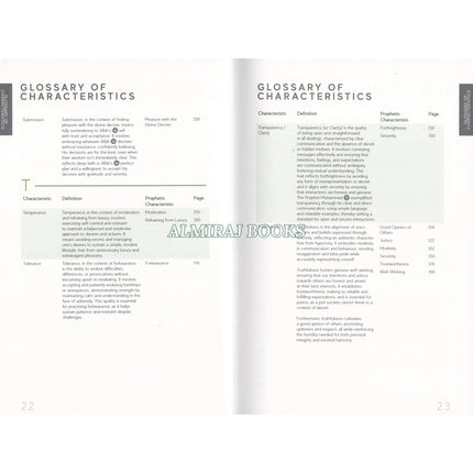 A Handbook of Prophetic Characteristics Portable Paperback