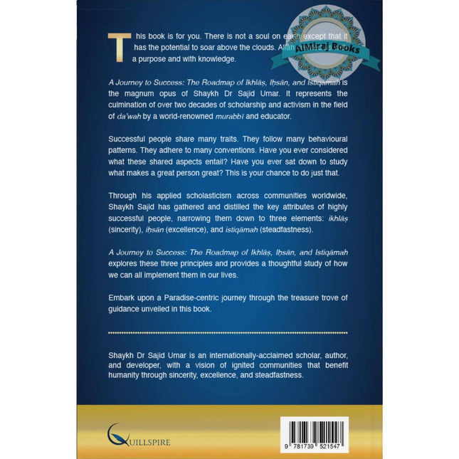 A Journey to Success by Shaykh DR Sajid Umar