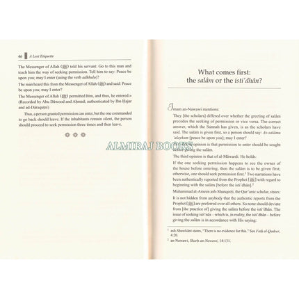 A Lost Etiquette by Muhammad Ismail al-Muqaddim