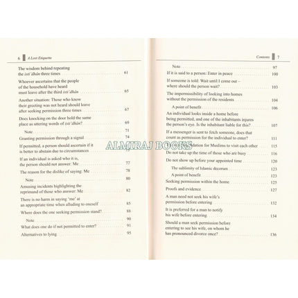 A Lost Etiquette by Muhammad Ismail al-Muqaddim