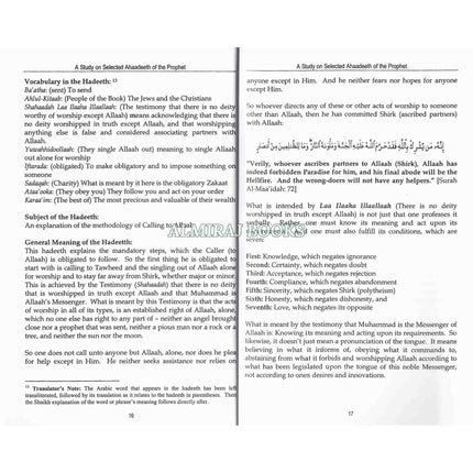 A Study On Selected Ahaadeeth Of The Prophet By Shaikh Rabee Bin Haadee Al-Madkhalee
