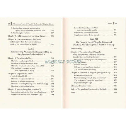 A Summary of Imam al-Ghazali’s The Revival of Religious Sciences (4 Volumes)