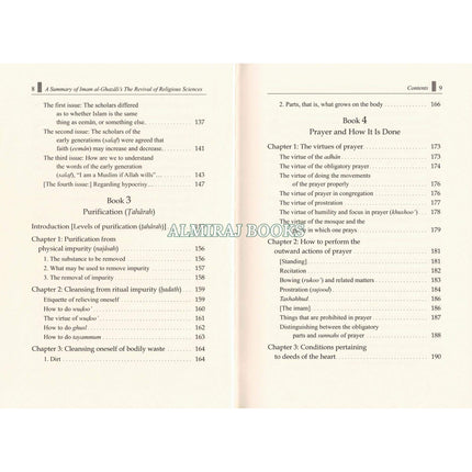 A Summary of Imam al-Ghazali’s The Revival of Religious Sciences (4 Volumes)