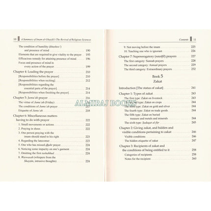 A Summary of Imam al-Ghazali’s The Revival of Religious Sciences (4 Volumes)