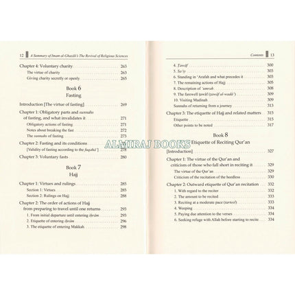 A Summary of Imam al-Ghazali’s The Revival of Religious Sciences (4 Volumes)