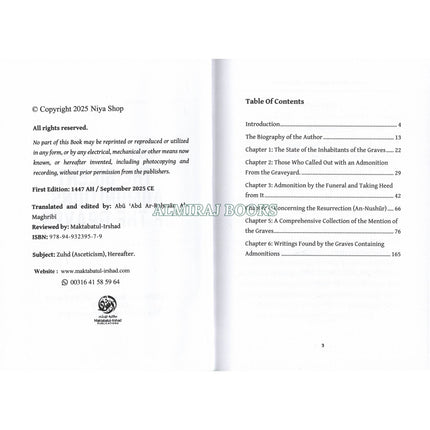 A Treatise on The Silent Admonitions of the Graves
ISBN: 9789493239579