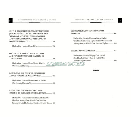 A Commentary on Riyad al-Salihin Two Volume Set,
Vol-1 9798898520861
Vol-2 9798898520892