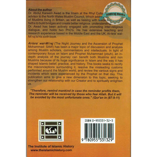Al Israa Wal Miraj An Analytical Study of the Prophet's Miraculous Night Journey By Dr Abdul Kareem Awad
