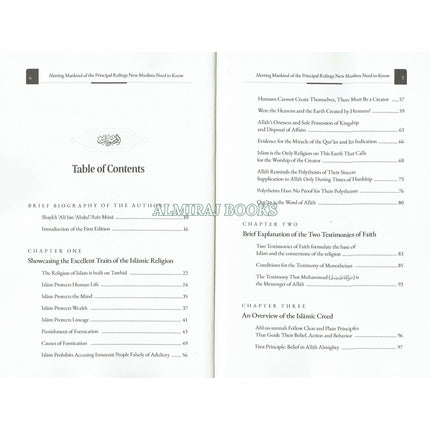 Alerting Mankind of the Principal Rulings New Muslims need to know (Part 1: Aqeedah)