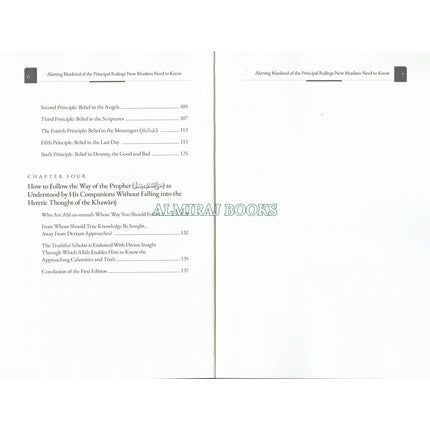 Alerting Mankind of the Principal Rulings New Muslims need to know (Part 1: Aqeedah)