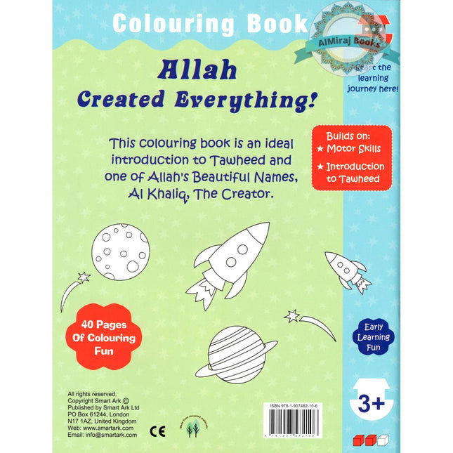 Allah Created Everything (Colouring Book) By Fehmida Ibrahim Shah