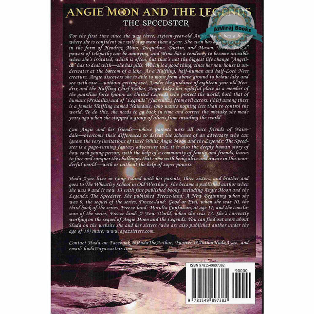 Angie Moon And The Legends The Speedster By Huda Ayaz