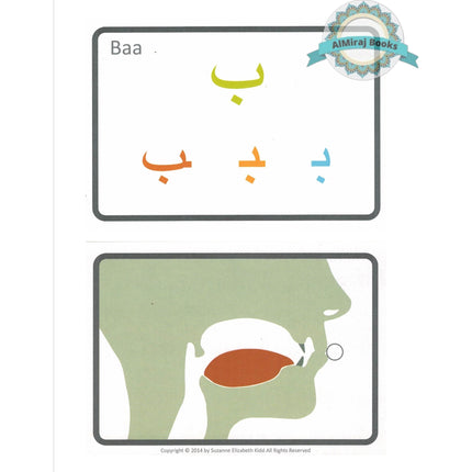 Arabic Alphabet Flash Cards By Suzanne Elizabeth Kidd