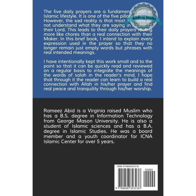 Brief Explanation of the Words of Salah by Rameez Abid