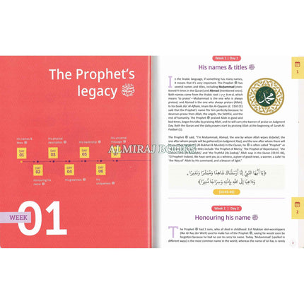 Clear Sirah For Kids 365 Days With The Prophet ﷺ Hardcover