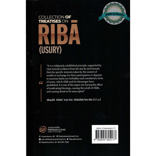 Collection of Treatises on Riba (Usury) Shaykh Abdul Aziz bin Abdullah bin Baz