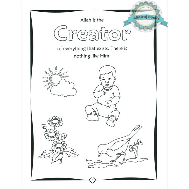 Colour & Learn About the Five Pillars of Islam By Abdul Hameed