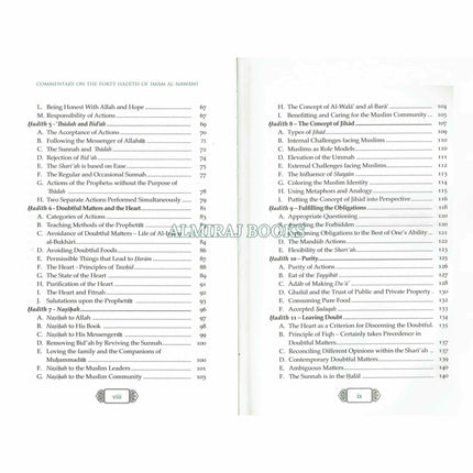 Commentary on the Forty Ḥadith of Imam Al-Nawawi
