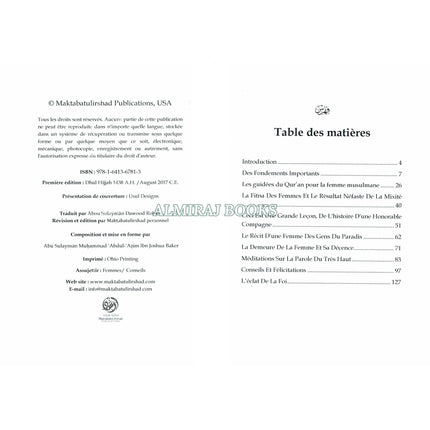 Conseils À L Égard Des Femmes (French), Advice on women