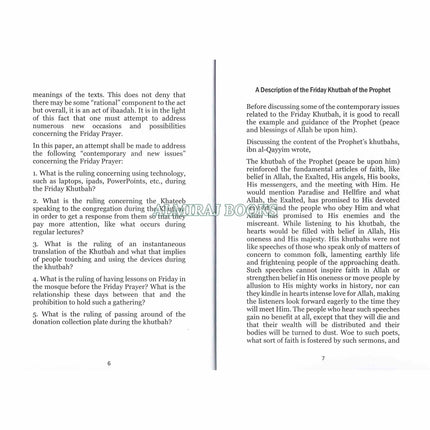 Contemporary Issues Related to the Friday Prayer by Jamaal Zarabozo