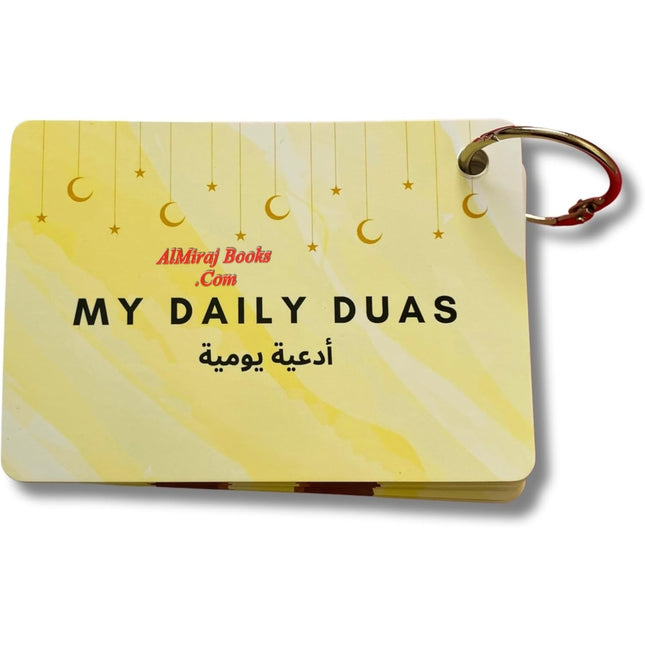 Daily Dua Cards, Islamic Flash Cards for Muslim Children