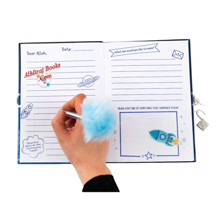 Dear Allah Secret Diary - Blue - Pink