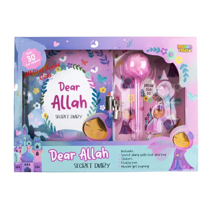 Dear Allah Secret Diary - Blue - Pink