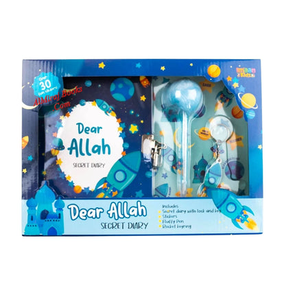 Dear Allah Secret Diary - Blue - Pink