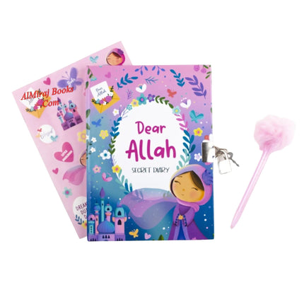 Dear Allah Secret Diary - Blue - Pink