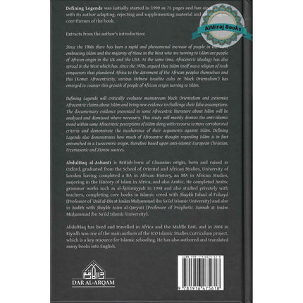 Defining Legends-An Analysis of Afrocentric Writings Against Islam By Abdulhaq Al-Ashanti