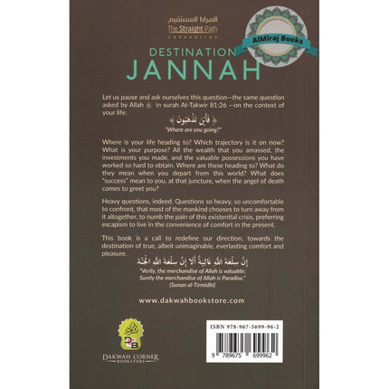 Destination Jannah by Mufti Ismail Menk 9789675699771