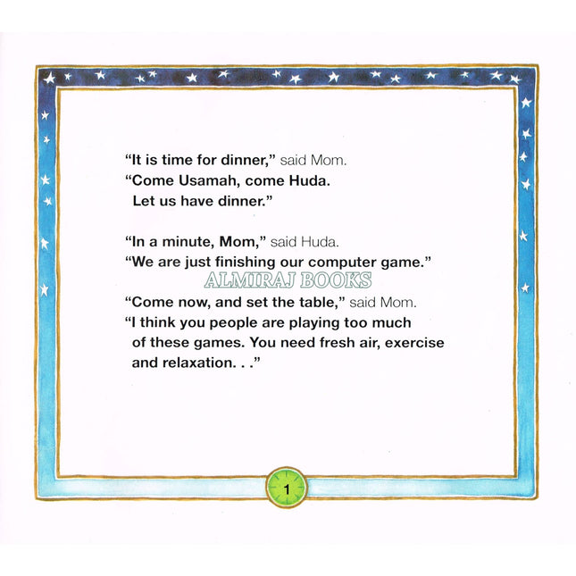 Dinner time (Stories of Islamic akhlaq) By Dr. Abidullah Ghazi