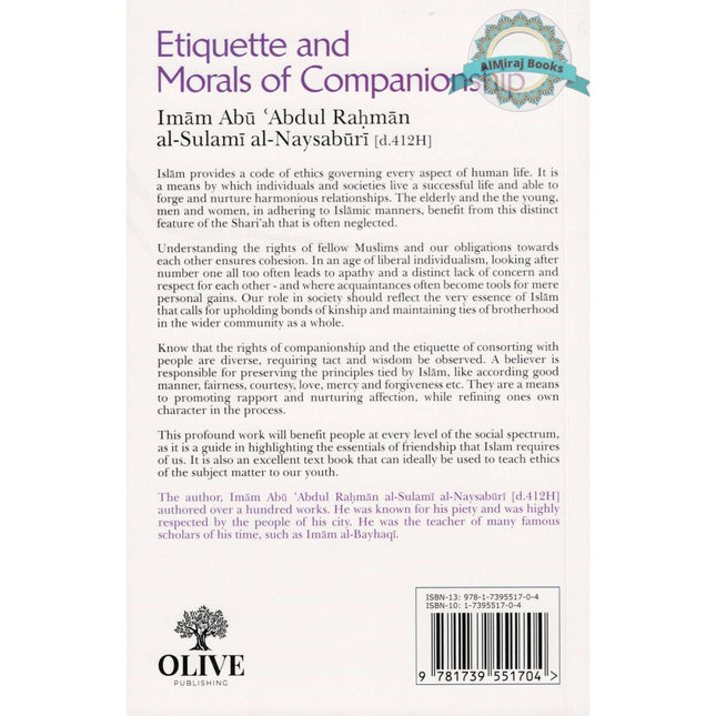 Etiquette and Morals of Companionship