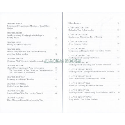 Etiquette and Morals of Companionship