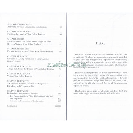 Etiquette and Morals of Companionship