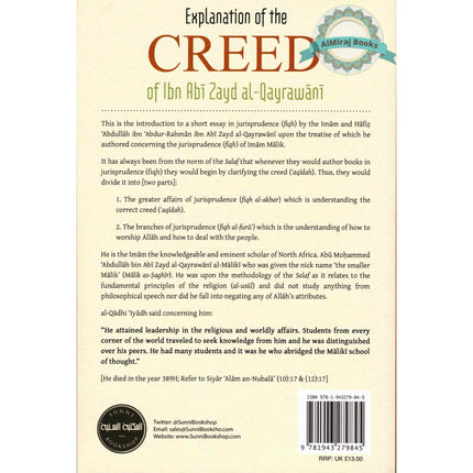 Explanation of The Creed Of Ibn Abi Zayd Al-Qayrawani By Shaykh Saalih al-Fawzaan