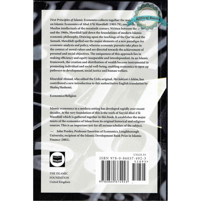 First Principles of Islamic Economics By Sayyid Abul A'la Mawdudi